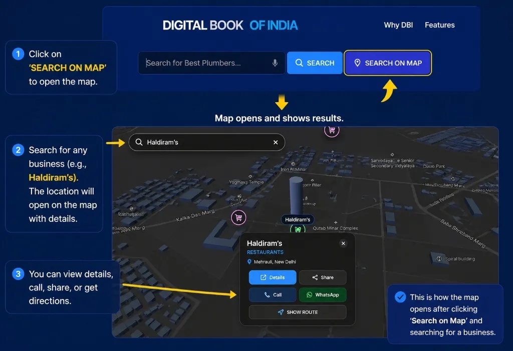 Interactive Business Map